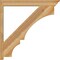 Ekena Millwork Balboa Rough Sawn Traditional Outlooker, Western Red Cedar, 6"W x 42"D x 42"H OUT06X42X42BOA01RWR - alternate 4